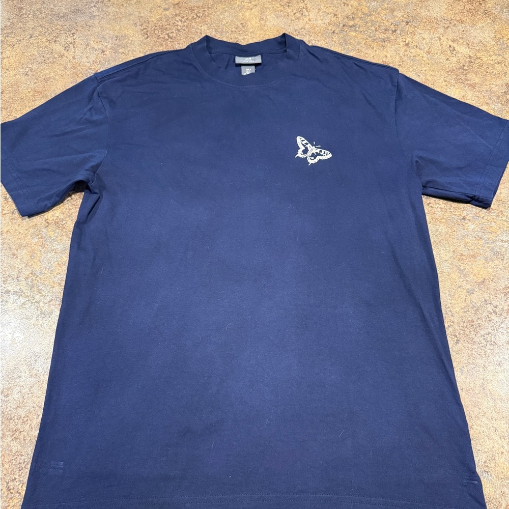 Navy Blue Graphic T-Shirt